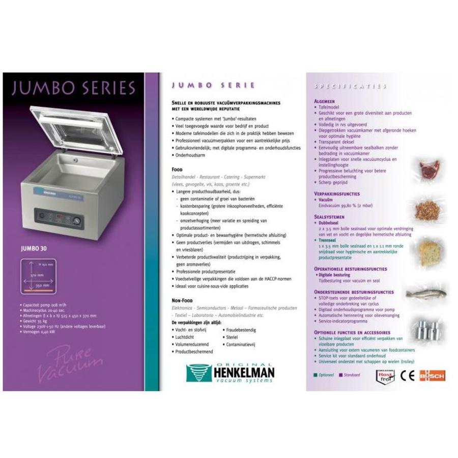 Machine sous vide Jumbo 30 | Chambre 37x35x15cm