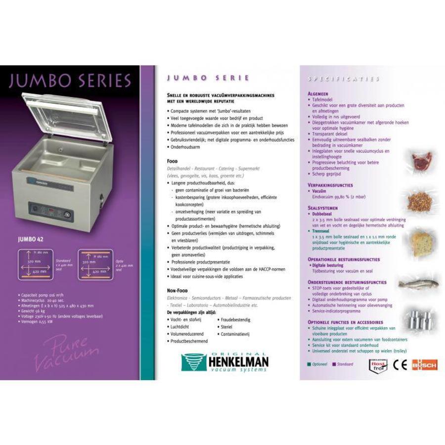 Jumbo 42 Vakuummaschine | Siegelleiste 42cm