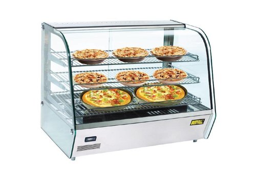  Buffalo Vitrine à snacks | 3 grilles 