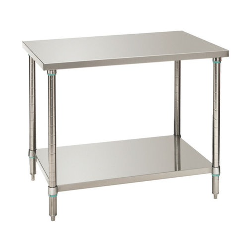  Bartscher Arbeitstische mit Unterbauregal 100x70x86-90 cm 