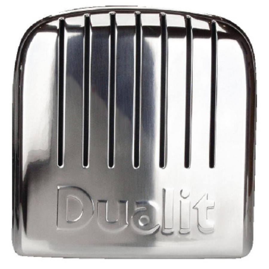 Dualit 2 x 2 combi toaster RVS | 4 sleuven