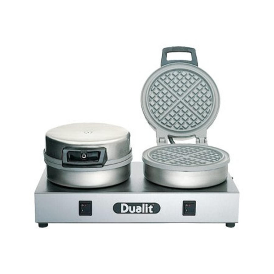 Double Waffle Maker | 60 waffles p/h | 230V | round