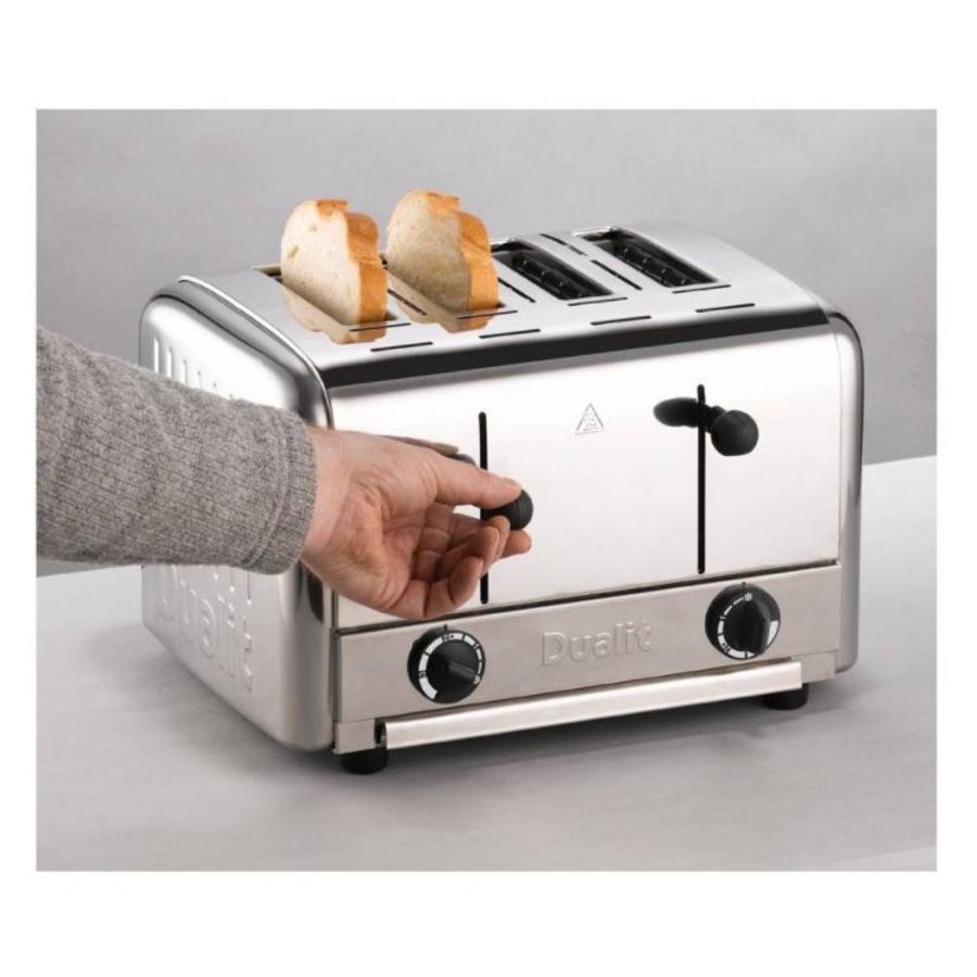 Dualit Stainless Steel Toaster | 4 cuts