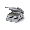 Roband Single Stainless Steel Contact Grill - Ribbed Top Plate