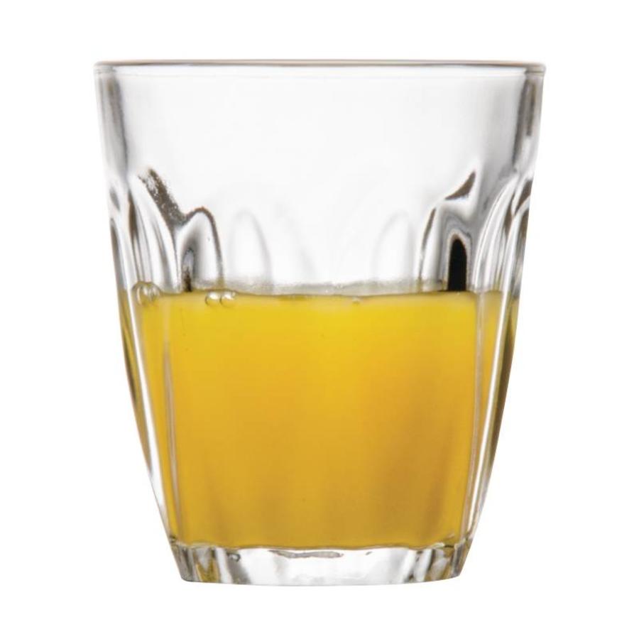 Trinkglas aus gehärtetem Glas, 130 ml (12 Stück)