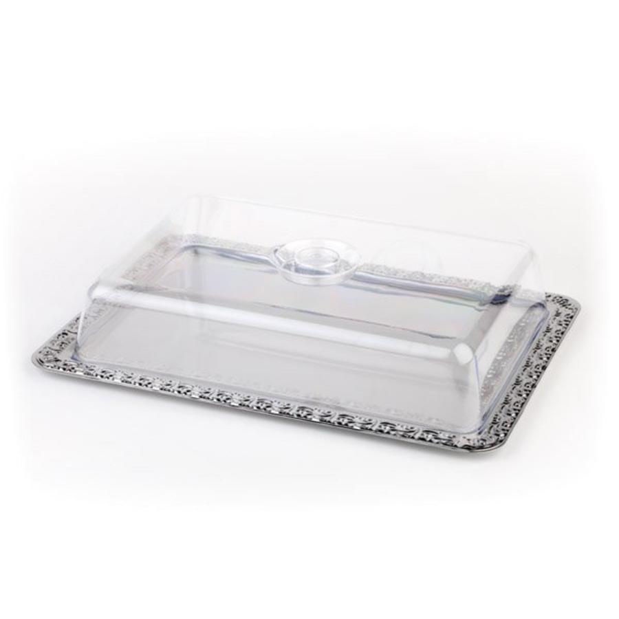 Luxury stainless steel serving dish | Melamine