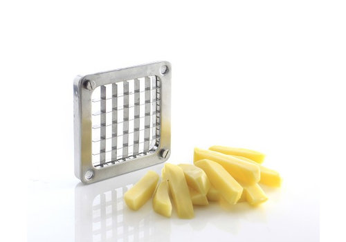  Saro Couteaux coupe-frites en acier inoxydable 12 x 12 mm 