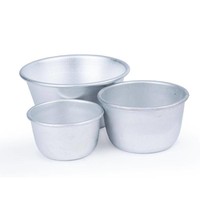 Moule à pudding en aluminium | 3 formats | Par 5 pièces