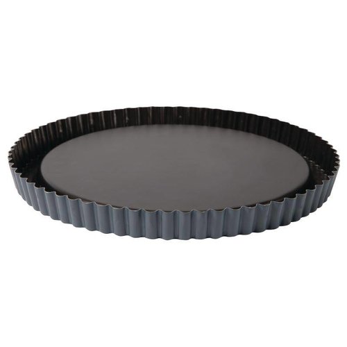 HorecaTraders Cut-out Baking Pan Folded | 25x2.5cm 