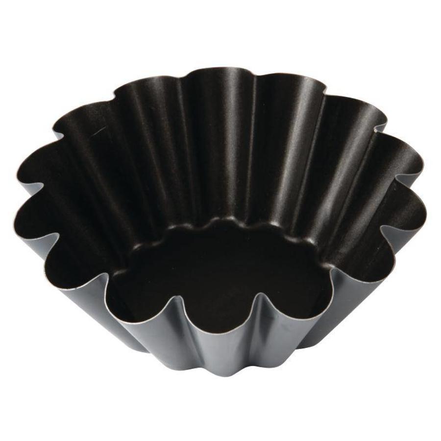 Moules à gâteaux et à quiches en acier inoxydable | 12 cm