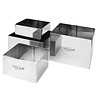Vogue Quadratische Mousseringe | 4 Formate