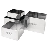 Quadratische Mousseringe | 4 Formate