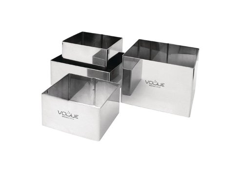  Vogue Anneaux en mousse carrés | 4 formats 
