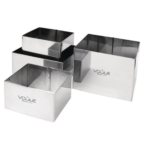  Vogue Quadratische Mousseringe | 4 Formate 