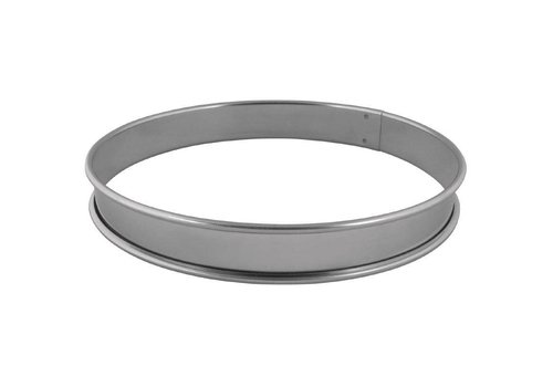 HorecaTraders Stainless steel cake ring | 28 cm Ø 