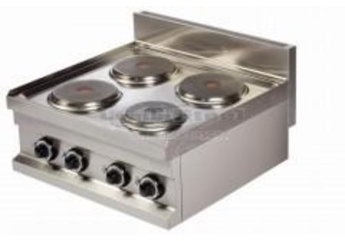  Combisteel Electric stove | 4-burner 