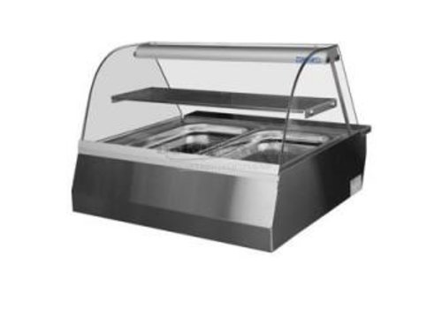  Combisteel Vitrine réfrigérée 2/1 GN 