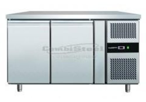  Combisteel Gefrierwerkbank aus Edelstahl | 2 Türen | 136x70x86 cm 