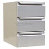 Combisteel Stainless steel chest of drawers | 40x63x59cm