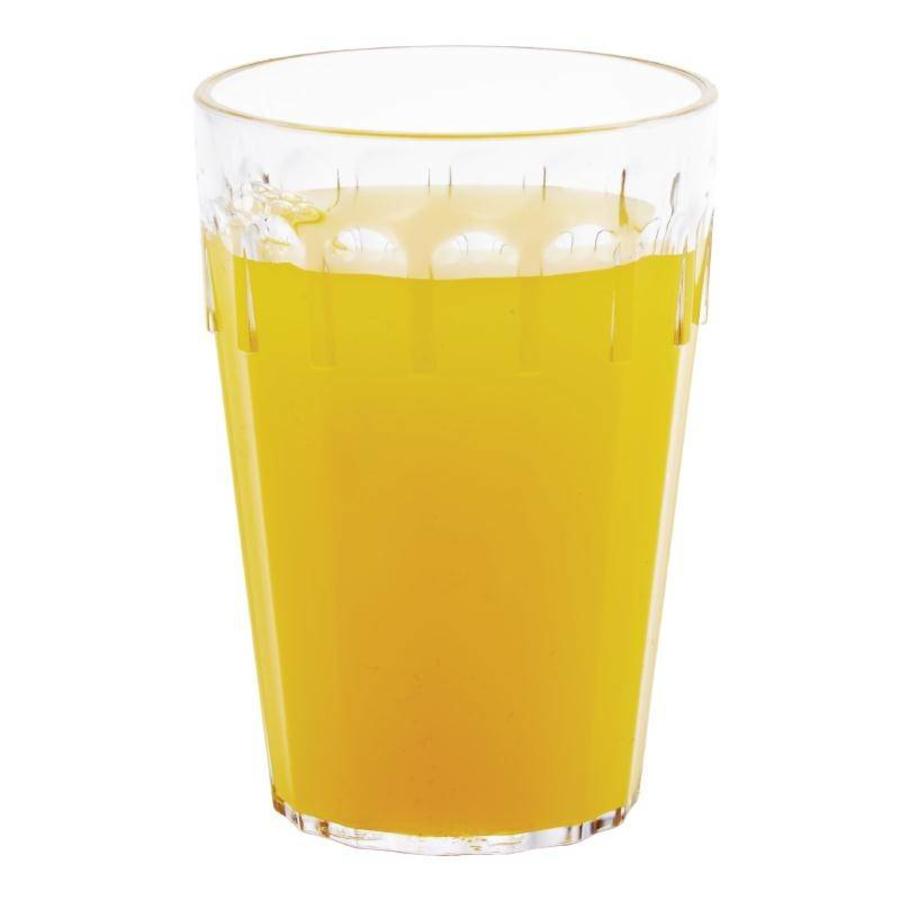 Trinkglas aus Polycarbonat, 255 ml (12 Stück)