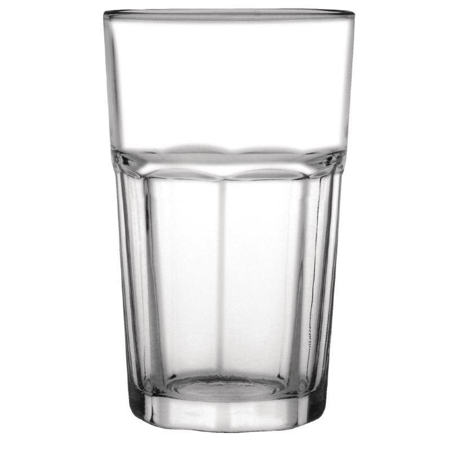 Drinking glass, panel, 425 ml (12 pieces)