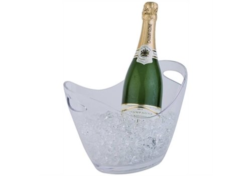  HorecaTraders Coupe à champagne transparente petite 