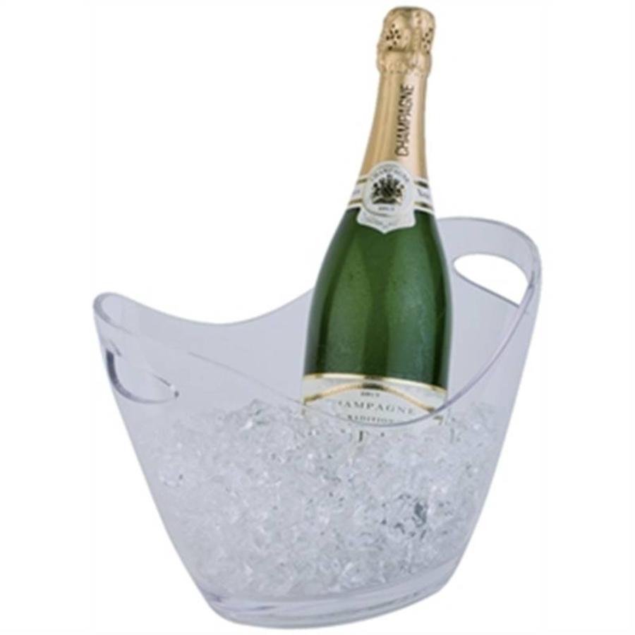 Coupe à champagne transparente petite