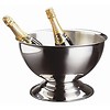 HorecaTraders Coupe à champagne en acier inoxydable