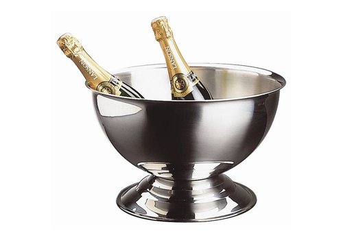  HorecaTraders Stainless steel champagne bowl 