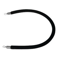 Cordon de marquage velours Noir | 1,5 mètre