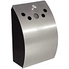 Bolero Stainless steel wall ashtray | 35(h)x25(w)x14(d) cm