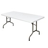 Bolero Party Table White Foldable | 183cm