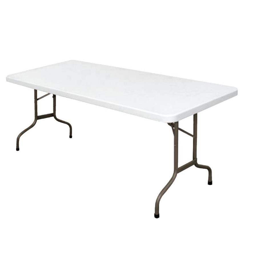 Party Table White Foldable | 183cm
