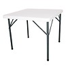 Bolero Foldable Party Table White | 86x86cm