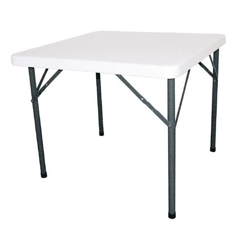  Bolero Foldable Party Table White | 86x86cm 