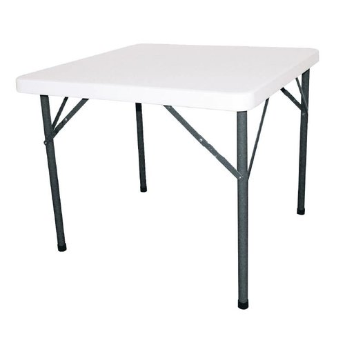  Bolero Folding Party Table White | 86 x 86 cm 