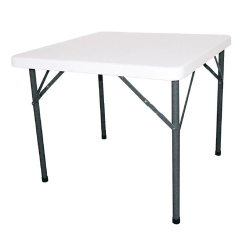  Bolero Opklapbare Partytafel Wit | 86 x 86 cm 