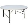 HorecaTraders Folding buffet table round - Ø 153cm