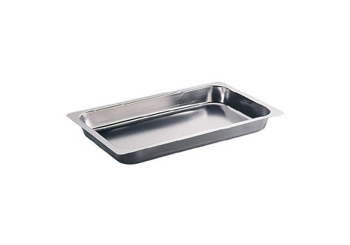  Bourgeat Plat à rôtir en acier inoxydable GN1/1 20 mm 
