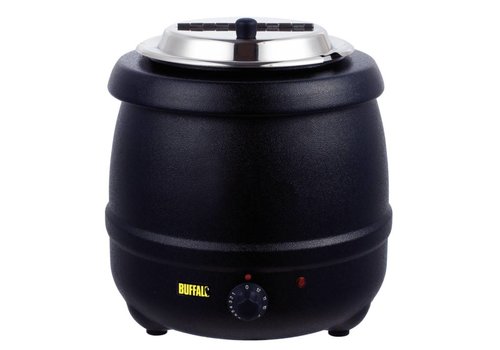  Buffalo Marmite à soupe noire - 10 litres 