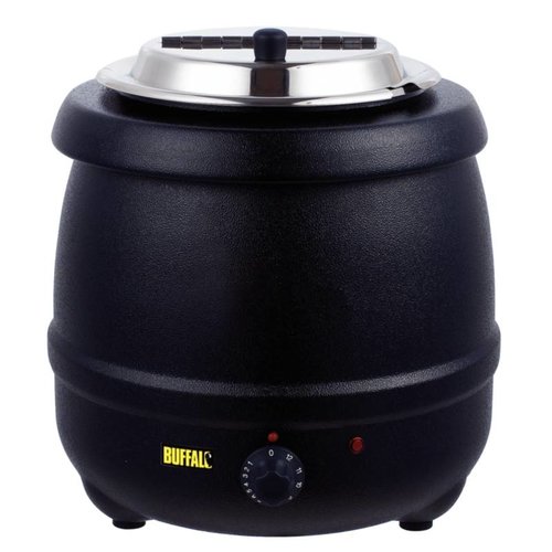 Buffalo Marmite à soupe noire - 10 litres 