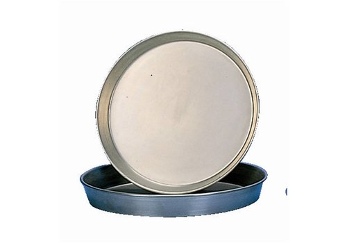  HorecaTraders Plaque à pizza professionnelle en tôle d'acier | 35 cm 