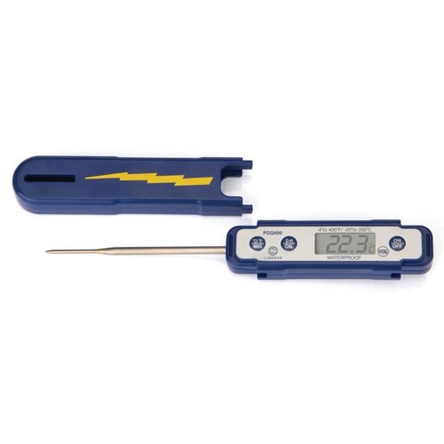  HorecaTraders Wasserdichtes Thermometer -20°C bis +200°C 