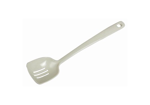 HorecaTraders Cuillère de service blanche perforée 25 cm 