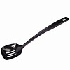 HorecaTraders Cuillère de service noire perforée 25 cm