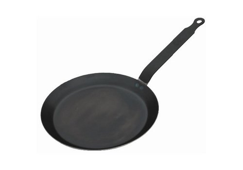  De Buyer Poêle à crêpes en tôle d'acier | Ø20 cm 