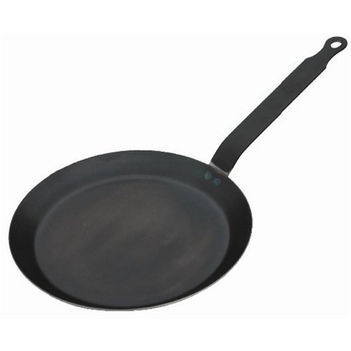  De Buyer Poêle à crêpes en tôle d'acier | Ø20 cm 
