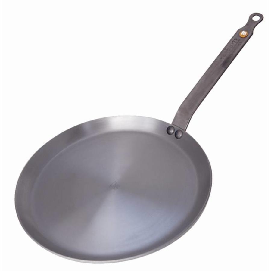 Poêle à crêpes en acier bleu | Ø24 cm