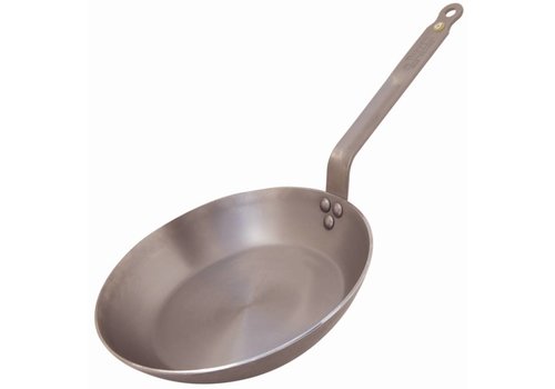  De Buyer Plaque de cuisson en tôle d'acier pour restauration | Ø24cm 