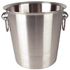 HorecaTraders Wine cooler 19 cm stainless steel